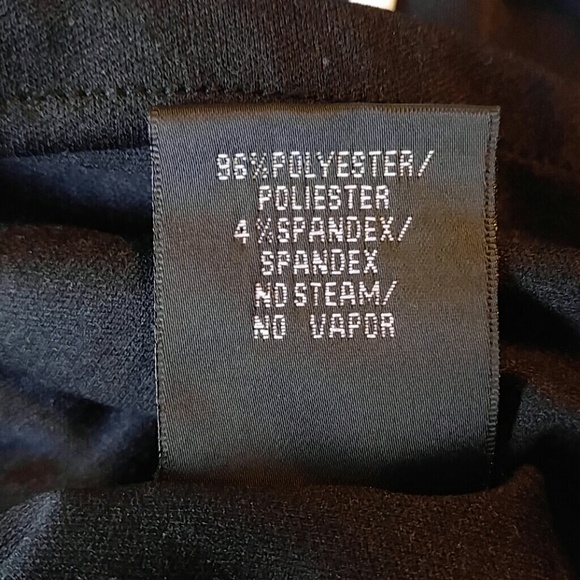 Black Dress with White Stripes - Picture 6 of 8